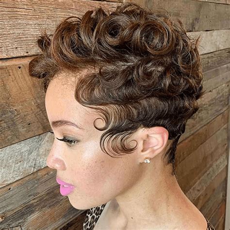 Pixie Styling For Textured Hair Marcel Curls Flat Irons And Finger Waves