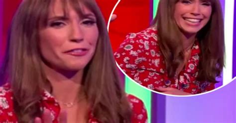 Alex Jones Suffers Embarrassing Wardrobe Malfunction As Her Dress Starts To Come Undone On Live