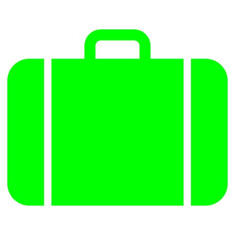Filesuitcase Icon Greensvg Wikimedia Commons Clip Art Library