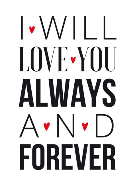I Will Love You Always And Forever Liebeskarten And Sprüche 🌹💌 Echte
