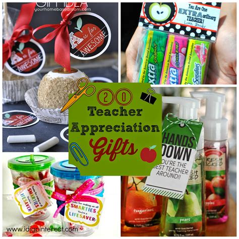 20 Inexpensive And Creative Teacher Appreciation Ts I Dig Pinterest