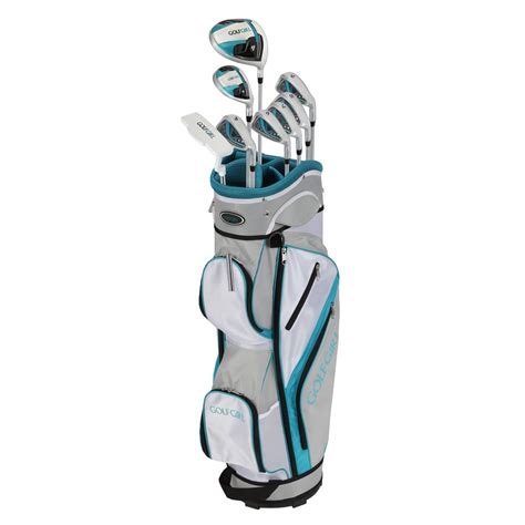 Golfgirl Fws3 Ladies Teal Complete All Graphite Left Hand Golf Clubs