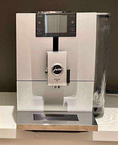 Jura Ena 8 Automatic Coffee Machine Blacksilver