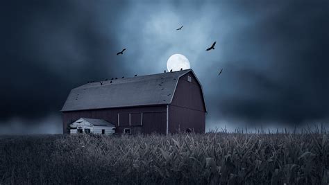 Haunted Barn Happy Halloween Visit Me Online At David Flickr
