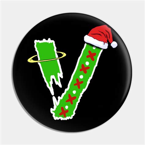 Vlone Pop Smoke Christmas Vlone Pin Teepublic