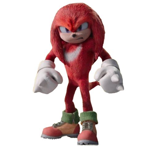 Knuckles The Echidna Sonic Movie 2 Png By Crossoverking16 On