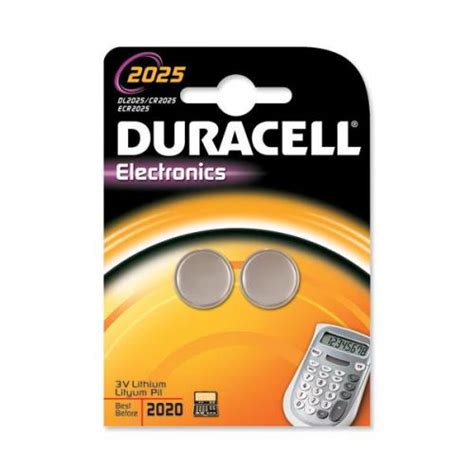 Duracell Dl2025 3v Lithium Battery Pack 275622 Cell Batteries