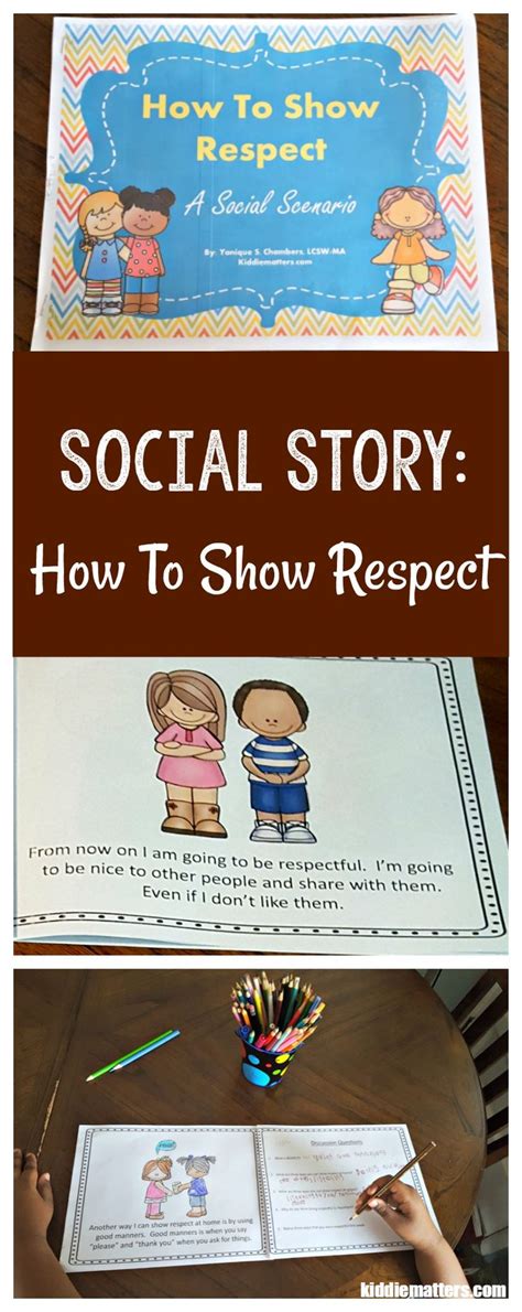 Respect Social Story Teaching Kids About Respect Teaching Kids