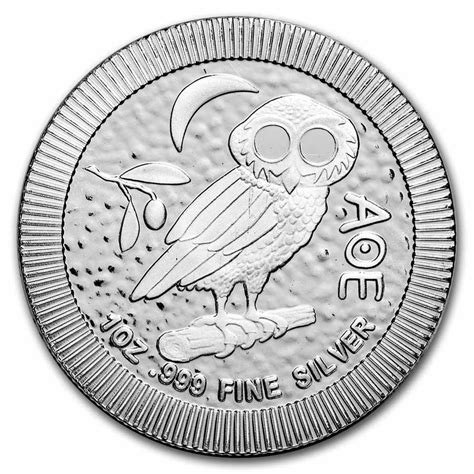 Buy 2022 1 Oz 2 Athenian Owl Stackable Silver Coin Apmex