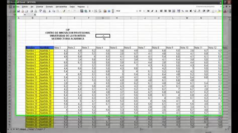 3 Visualización De Documentos Excel 2003 Youtube
