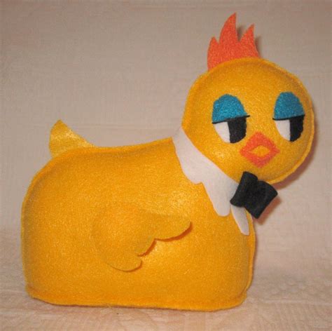 Chicken Plush Stuffed Toy Nursery Decor Baby By Rhymesandriddles