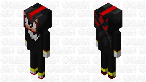 Shadow The Hedgehog Minecraft Mob Skin