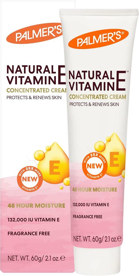Palmers Natural Vitamin E Concentrated Cream For Unisex 21 Oz Cream