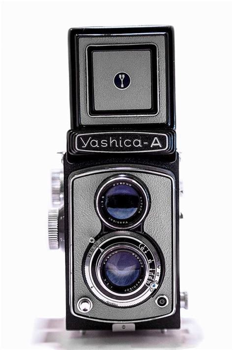 Yashica A Grey 6x6 120 Tlr Twin Lens Reflex Rare 1950s Camera Camara