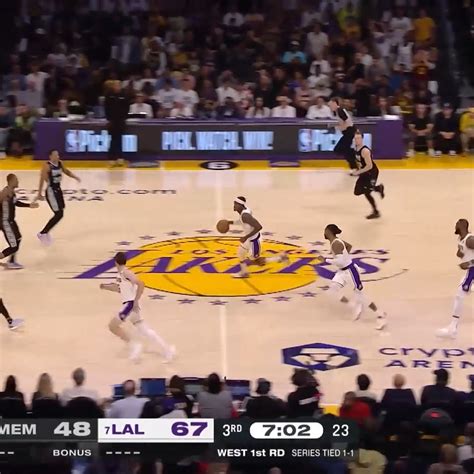 Lakers Best Plays So Far From Round 1 Los Angeles Lakers A Look At