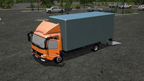 Fs17 Mercedes Benz Atego 818 With Accessories V10