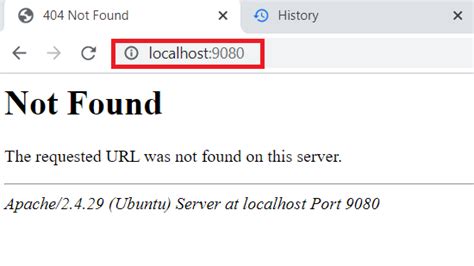 Apache Not Found The Requested Was Not Found On This Server Apache Ubuntu