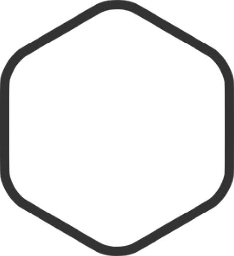 Rounded Hexagon Svg