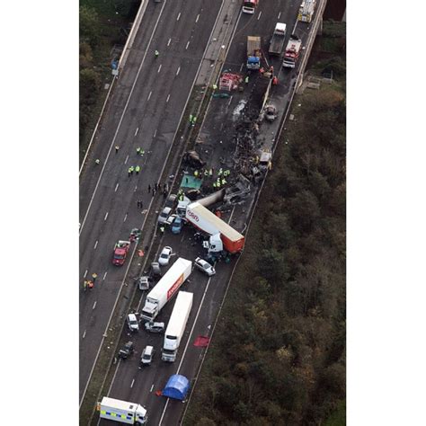 M5 Crash Kills Several And Injures Dozens Near Taunton Somerset