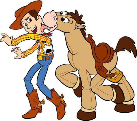 Toy Story Woody And Horse Clip Art Library