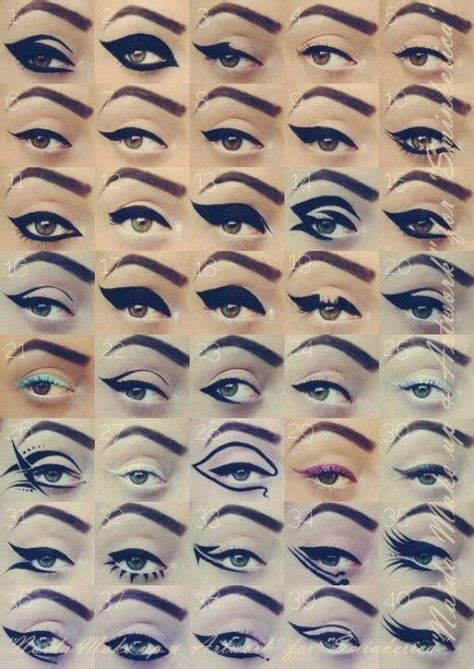 Are You Gutsy Enough To Try These Liquid Liner Looks Makeup Eye Makeup