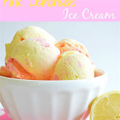 Pink Lemonade Ice Cream Recipe
