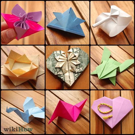 3 Ways To Make Origami Wikihow Origami Shapes Origami Crafts Origami Paper Art