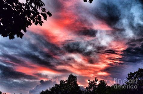 Stormy Sunset Photograph By Colleen Mars Fine Art America