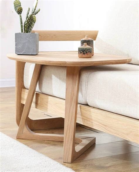 Hpll Side Table Side Table Solid Wood Creative Multifunction Stable