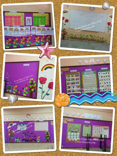 Berikutnya ada ide contoh hiasan kelas yang berbahan kertas dengan tema tumbuhan dan hewan. Dekorasi sempoi kelas tahun 1 Cikgu ieta ~ Kisah Cikgu ...