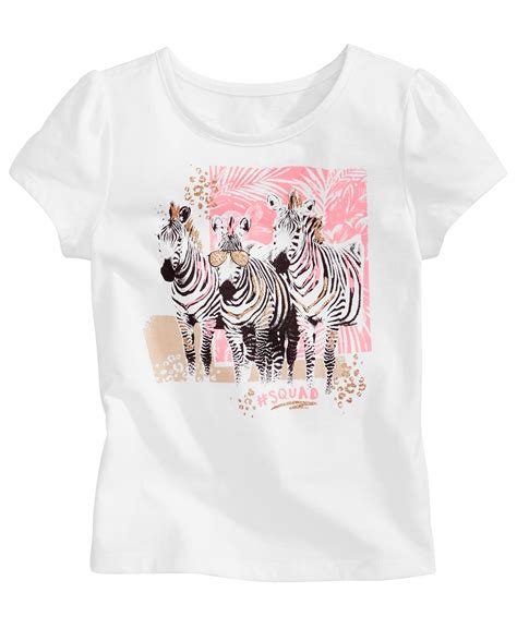 Epic Threads Toddler Girls Zebra Print T Shirt Created For Macys