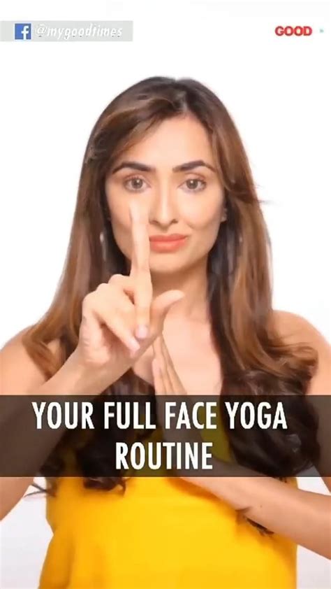 worried about the signs of ageing try including these facial yoga exercises in your daily