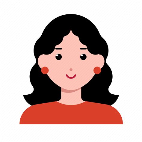 Avatar Emoji Face Female Girl User Woman Icon Download On