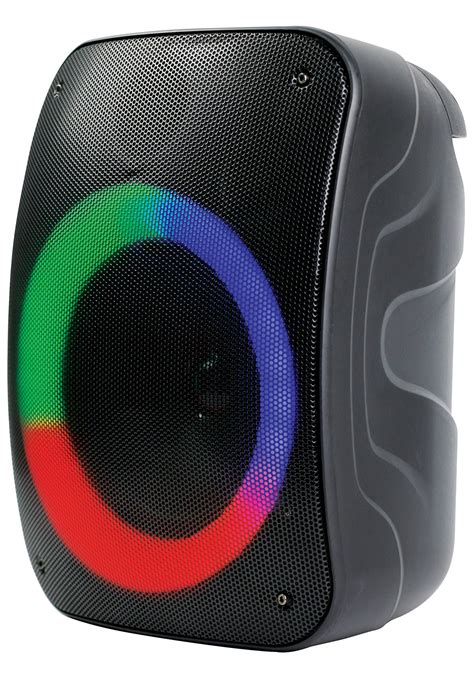 Portable Bluetooth Speaker And Circular Disco Lights Naxa Electronics