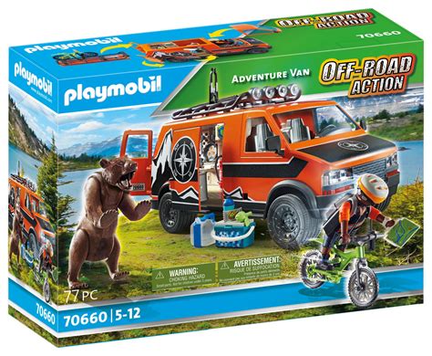 Playmobil Adventure Van 77 Pieces 70660 Autres