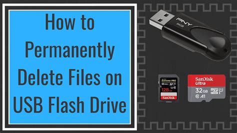 How To Permanently Erase Data From Usb Flash Drive