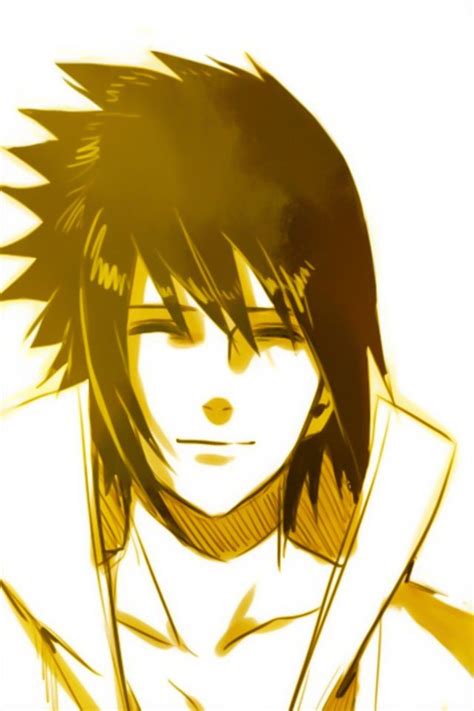 Sasuke Smiling