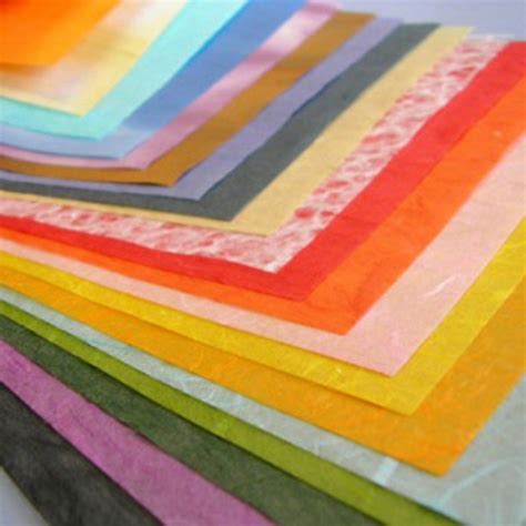Origami Mixed Handmade Washi Papers - 18cm - 25 sheets