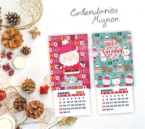 Kit Imprimible Calendario Mignon Fiestas Navidad P En Venta En Capital Federal Capital