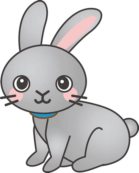 Rabbit Bunny Animal Cute Rabbit Cartoon Png Clipart Full Size