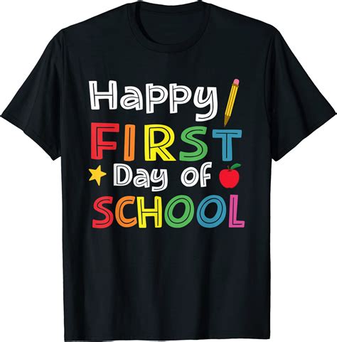 Happy First Day Of School Back To School Teacher T Shirt Breakshirts