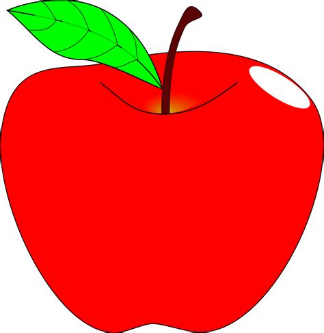 Apple clips is a fun and free app for your iphone or ipad. File:Shiny red apple.svg - Wikimedia Commons