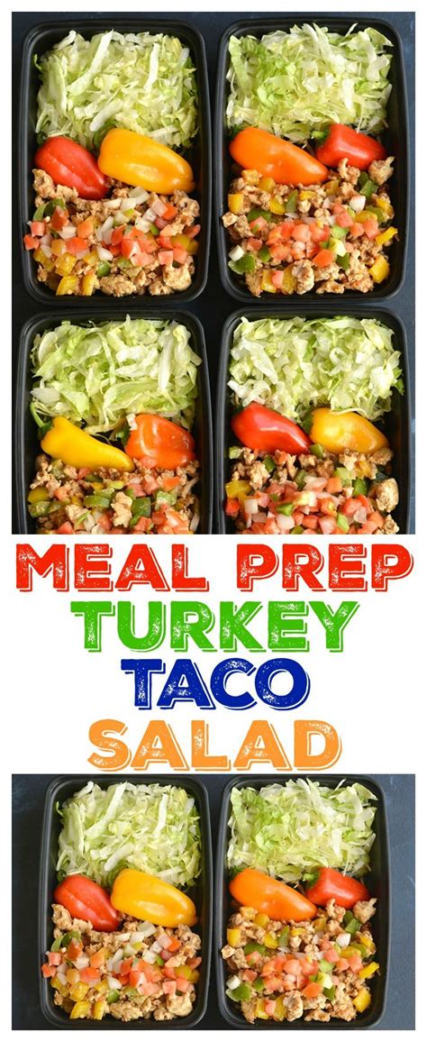 From low calorie meal plans, healthy breakfasts, easy dinners, low fat snacks, slow cooker recipes, make ahead meals to low calorie meals for weight loss, you'll find all your favorite recipes here! Meal Prep Turkey Taco Bowls are a healthier version of ...