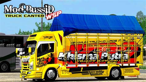 mod bussid truck canter wsp  android apk