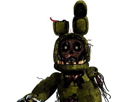 Withered Bonnie Like Springtrap By Y Mmdere On Deviantart