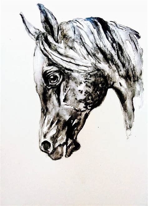 Arabian Stallion Painting By Daniela Vasileva Saatchi Art