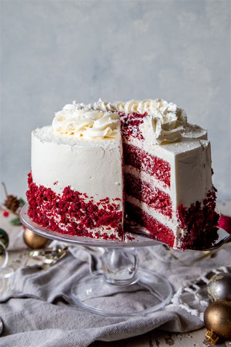 Peppermint Bark Red Velvet Cake Homemade Home