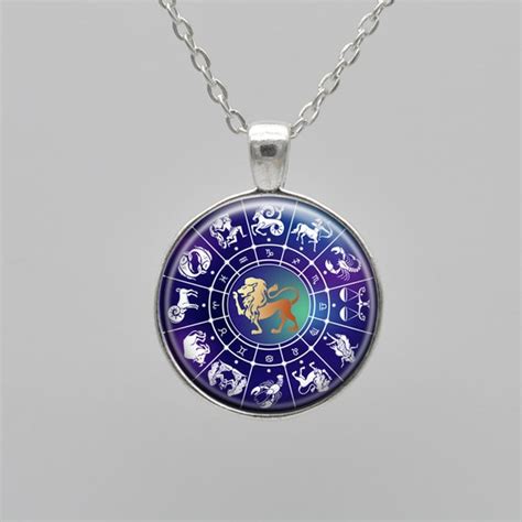 Zodiac Leo Necklaces Astrological Sign Lion Jewelry Astrology Etsy