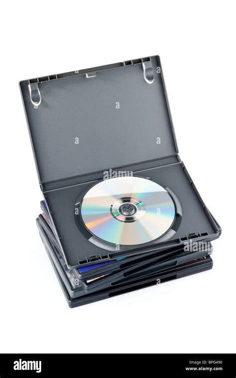 Pile Of Cd Cases Stock Photo Alamy