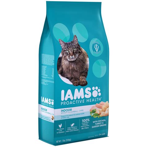We offer a variety of formulas, including our gentle recipe for sensitive stomachs and cat chow indoor cat food with an added fiber blend. IAMS PROACTIVE HEALTH Indoor Weight and Hairball Care Dry ...